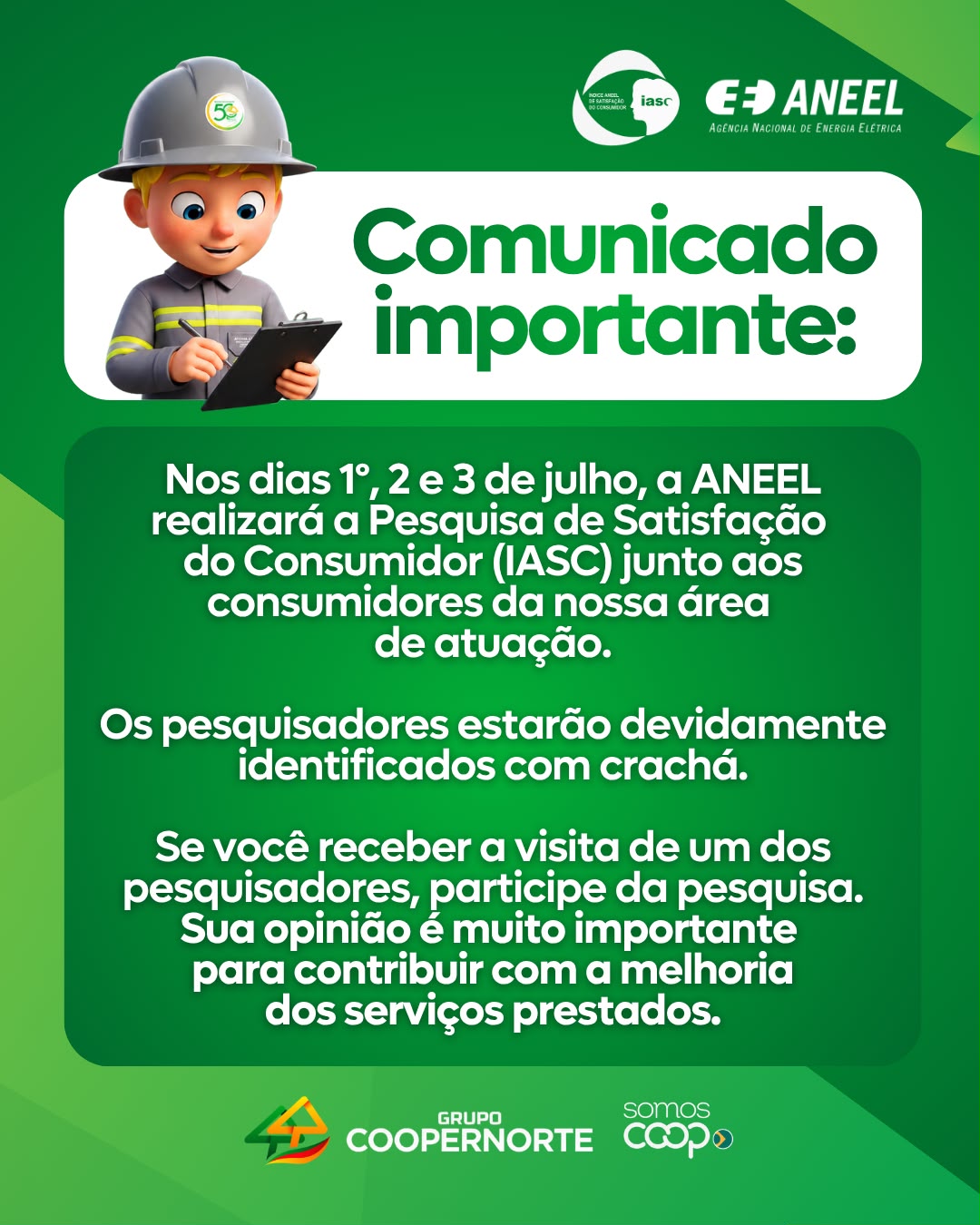 PESQUISA IASC ANEEL 2026