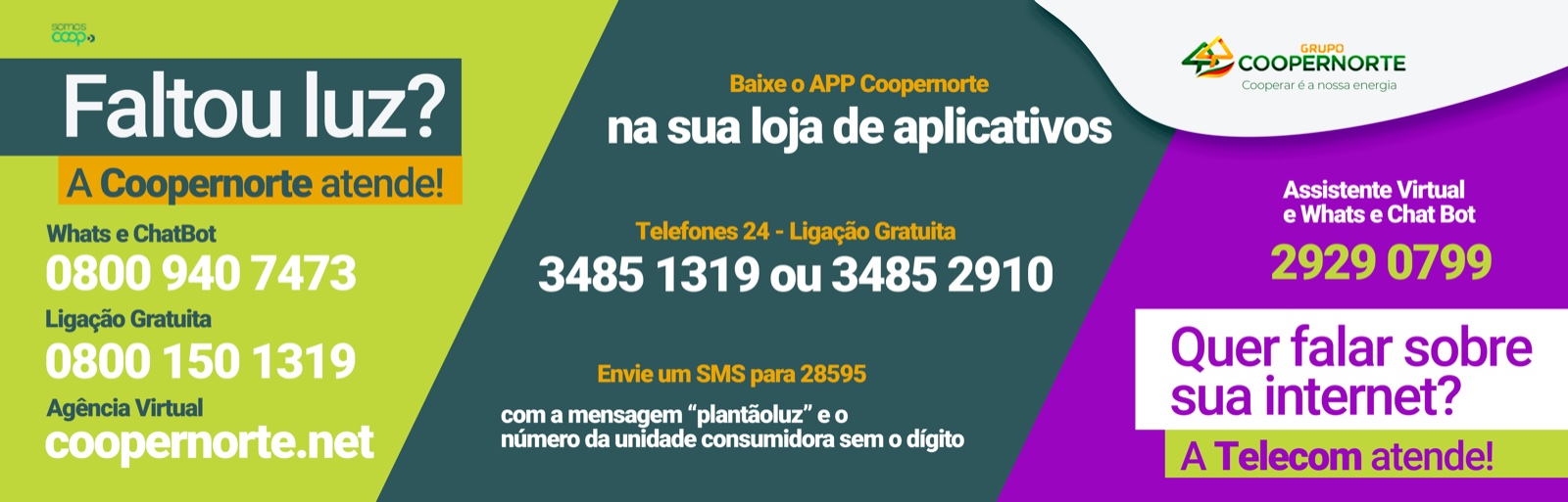Faltou Luz