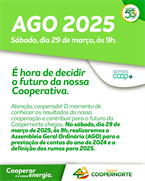 AGO 2025 | É hora de decidir o futuro da nossa Coopernorte